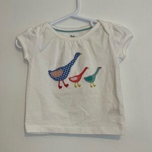 Baby Boden Polka Dot Geese T-Shirt